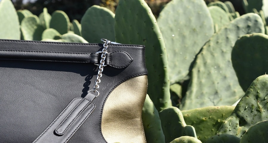 Desserto handbag made from cactus leather