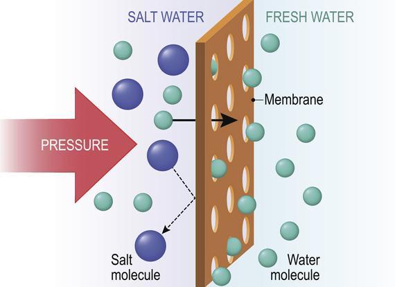 Reverse osmosis in water purification technologies