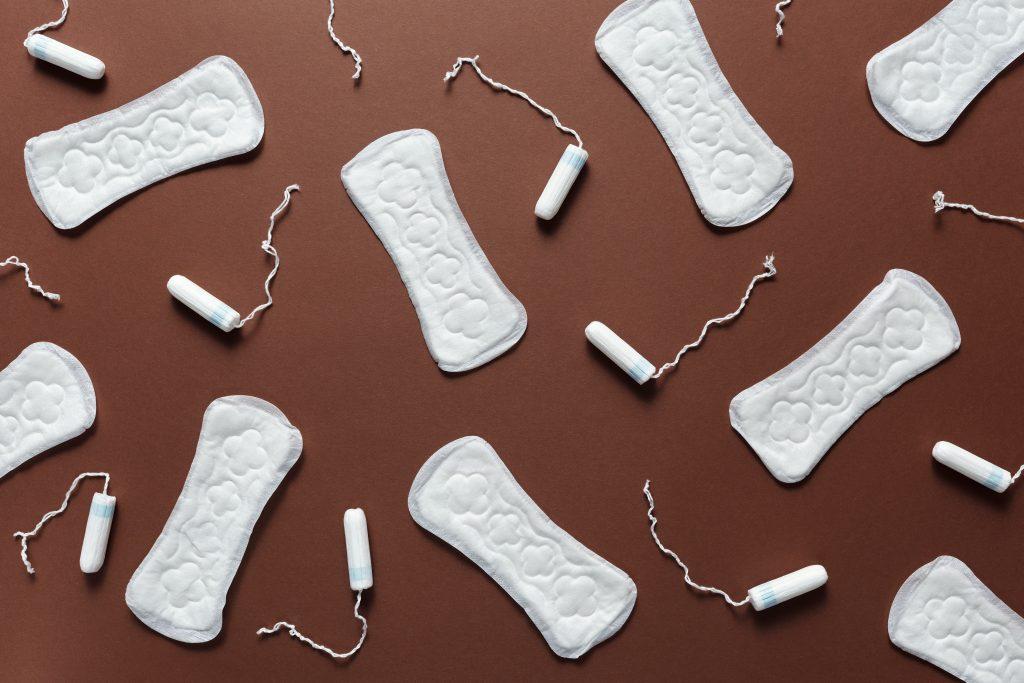 Pads and tampons are not sustainable menstrual products.