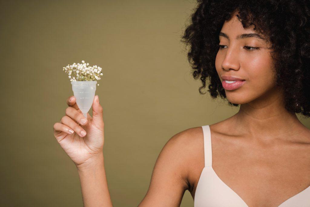 Sustainable menstrual cup. 