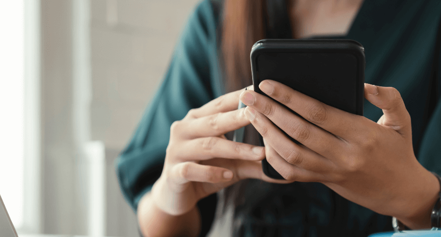 THRIVE technology women empowerment phone