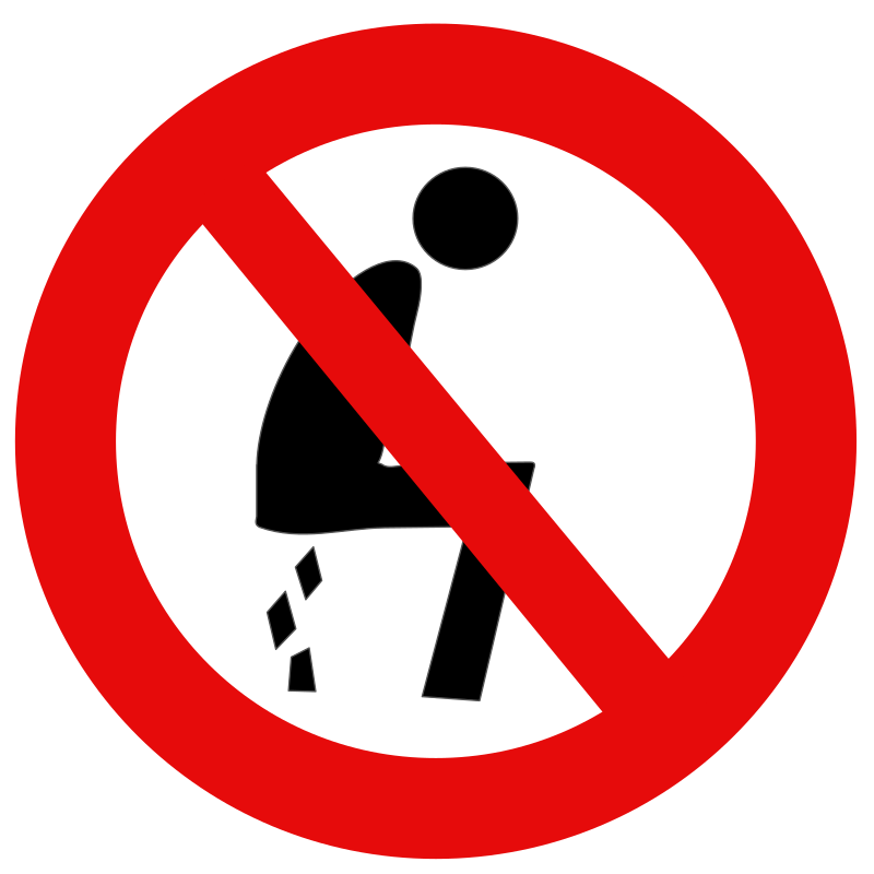 open defecation free sign