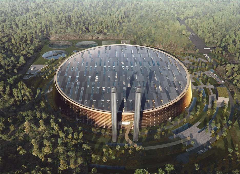 The world's largest waste-to-energy plant proposed for Shenzhen.