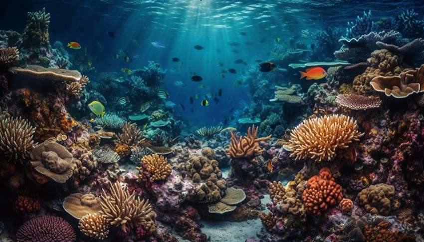 Ocean scenery worthy of a Thriving planet.