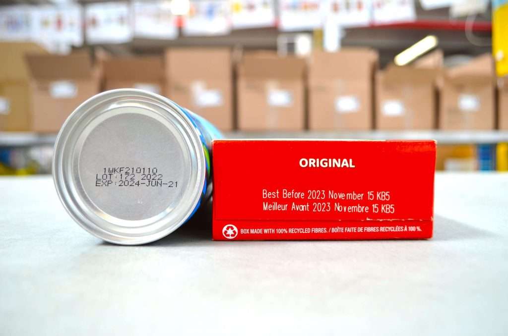 The best before label ensures less confusion over date labels on packaged foods. 